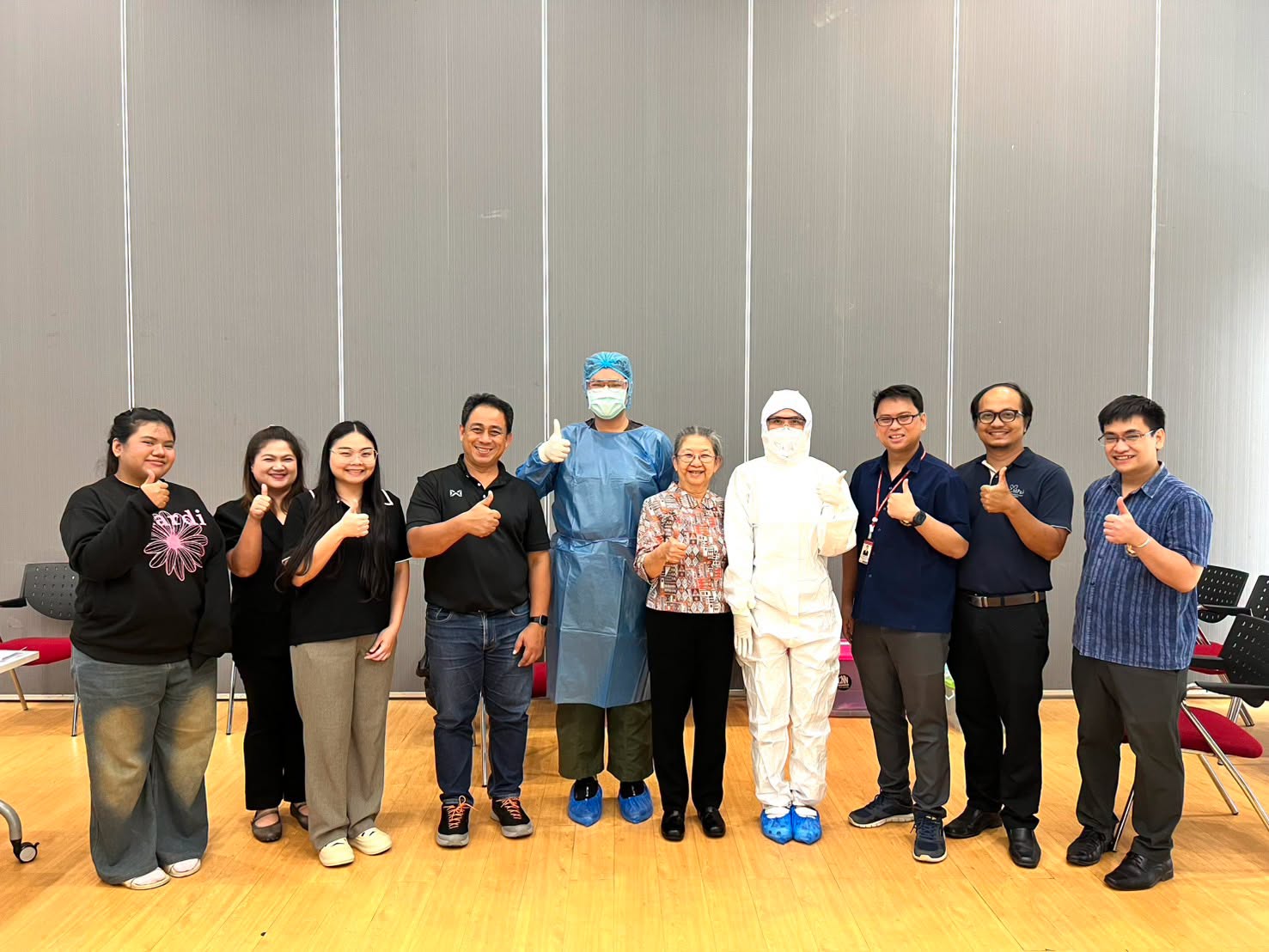 อ.ดร.อนุพงศ์ เมฆอุดม วิทยากร การอบรมเชิงปฏิบัติการหัวข้อ “ความปลอดภัยทางชีวภาพและการรักษาความปลอดภัยทางชีวภาพ (Biosafety and Biosecurity: BSL-2)” สำหรับบุคคลภายนอก วันที่ 2 - 3 กรกฎาคม 2569 
